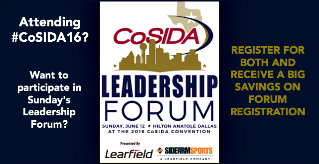 Register for Both 2016 Convention & Leadership Forum - AND SAVE!